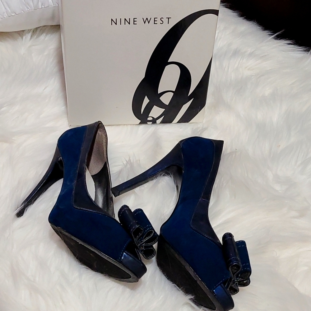 Nine West Open Toe Pump